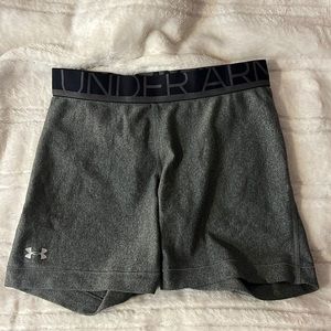 Under Armor gray spandex, size small